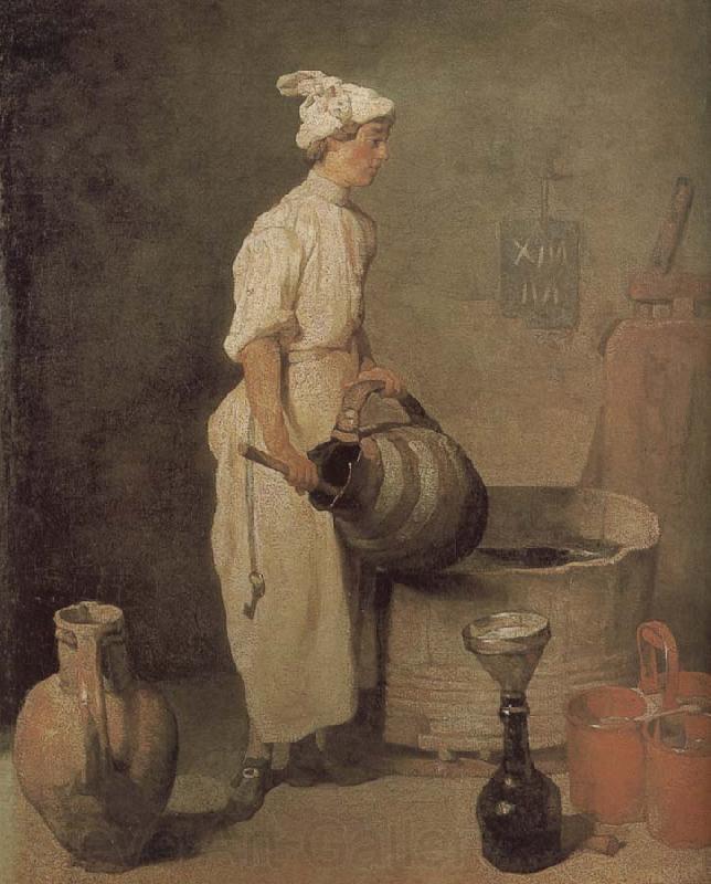 Jean Baptiste Simeon Chardin In the cellar of the boys to clean jar
